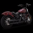 ELIMINATOR 300 SLIP-ONS - 2018-2023 Softail, Black